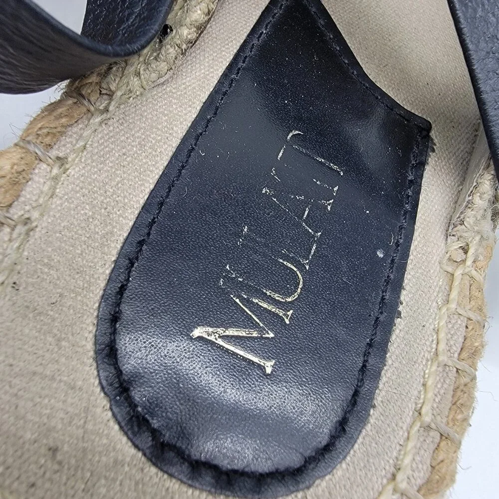 Mulatt Womens Espadrille Sandals Appliques Made In Colombia Sz 8.5‎